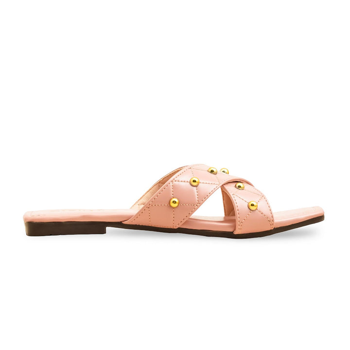 Pink Casual Slipper For Ladies CL2124