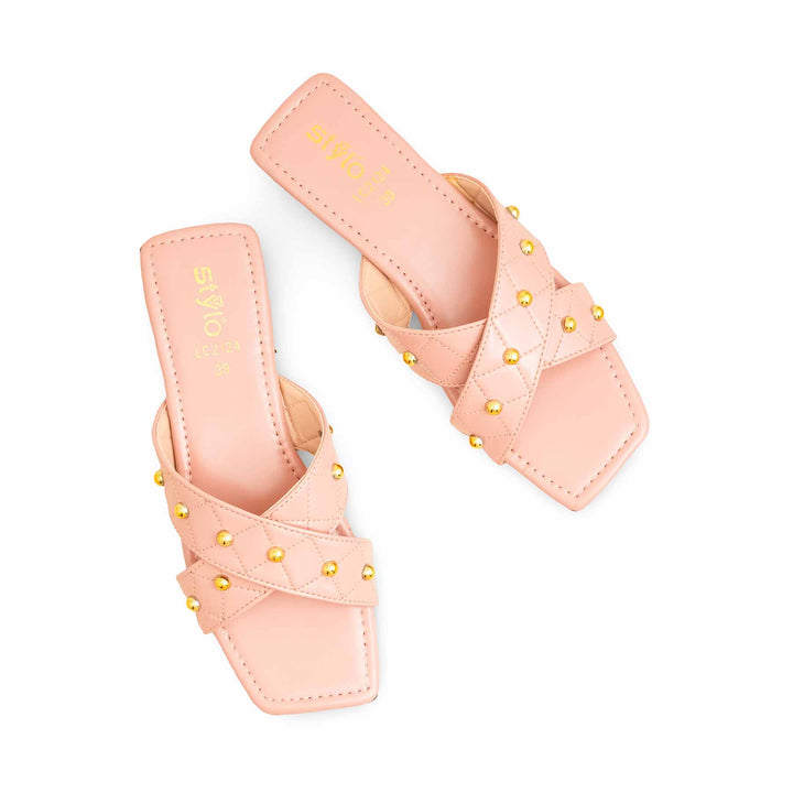 Pink Casual Slipper For Ladies CL2124