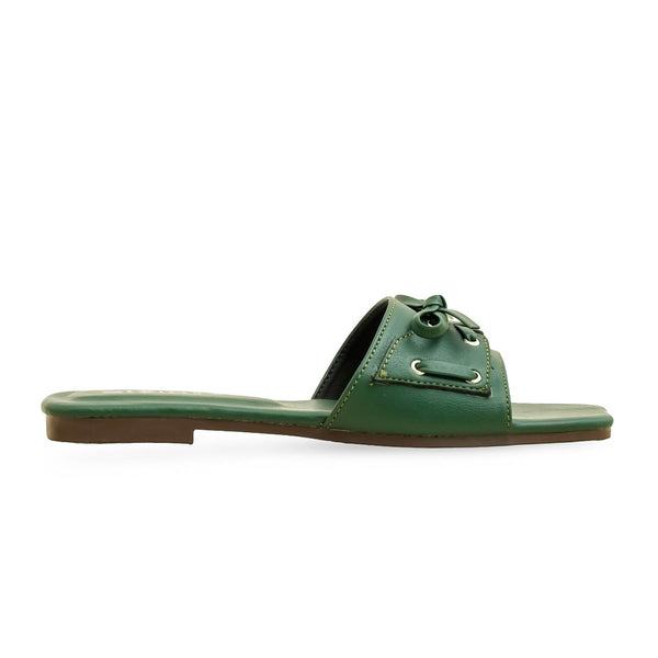 Green Casual Slipper CL2128