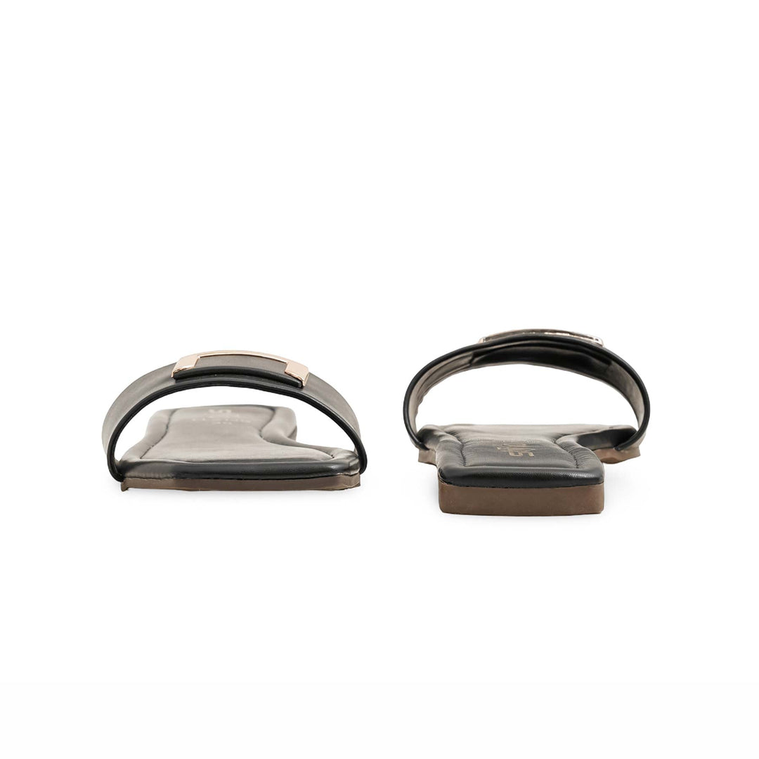 Black Casual Slipper CL2130