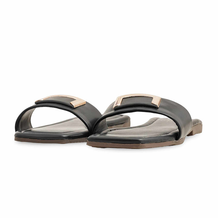 Black Casual Slipper CL2130