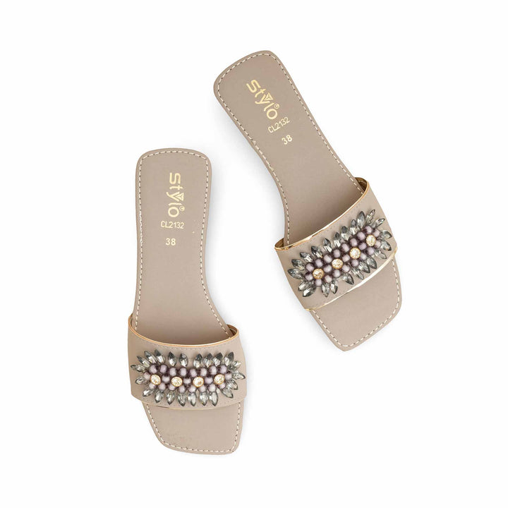 Grey Casual Slipper CL2132