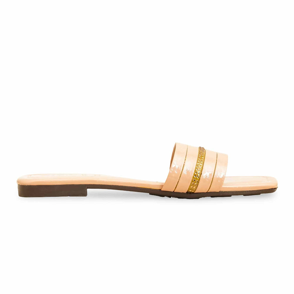 Beige Casual Slipper For Women CL2133
