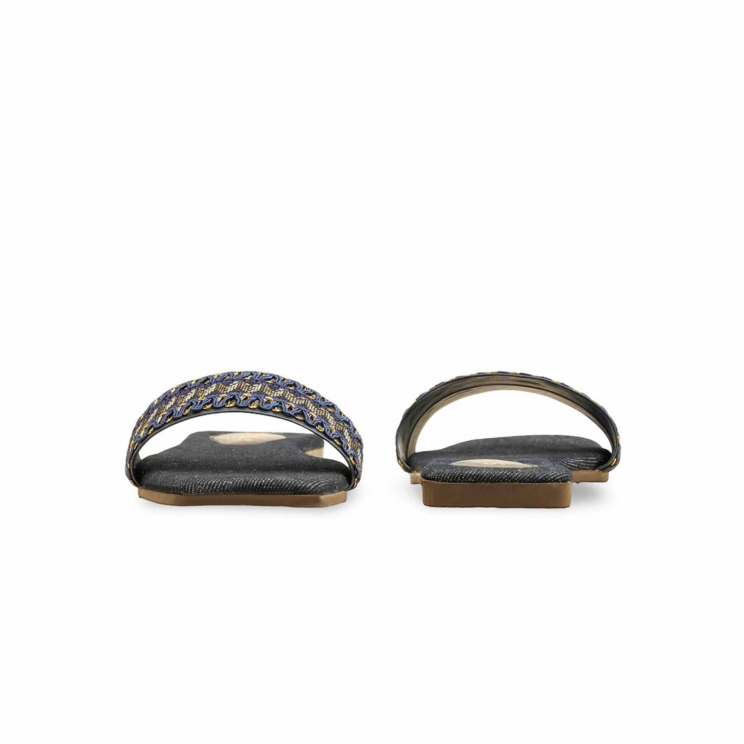 Navy Casual Slipper CL2136