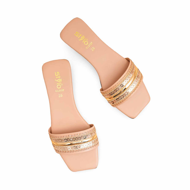 Peach Casual Slipper CL2137