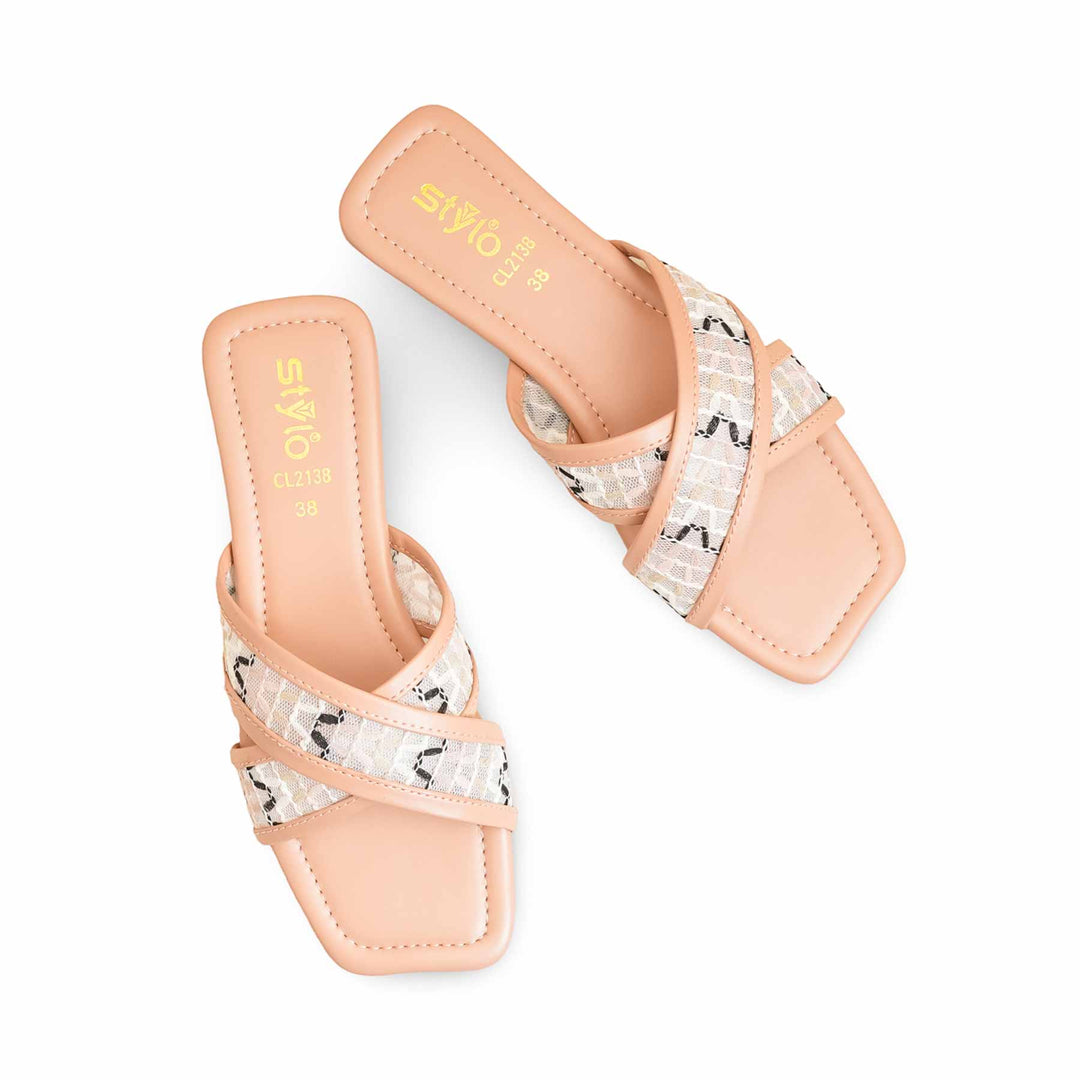 Pink Casual Slipper CL2138