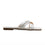 Silver Casual Women Slipper CL2139