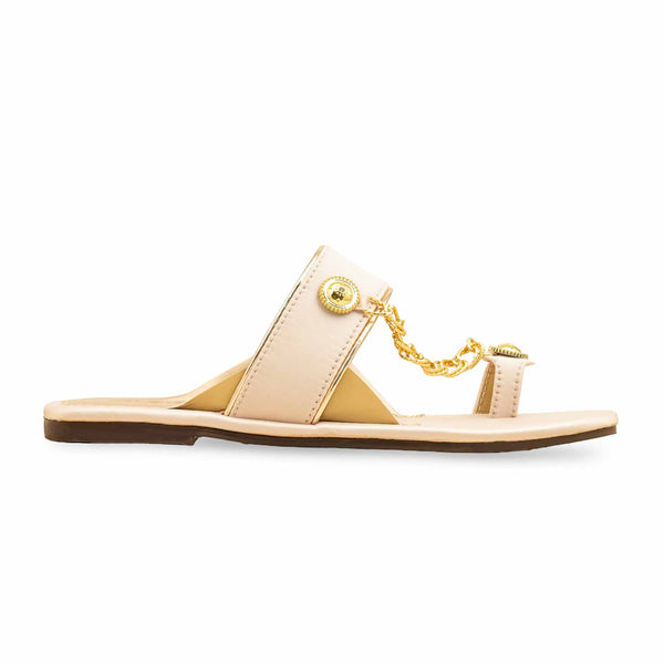 Fawn Casual Chappal For Ladies CL2140