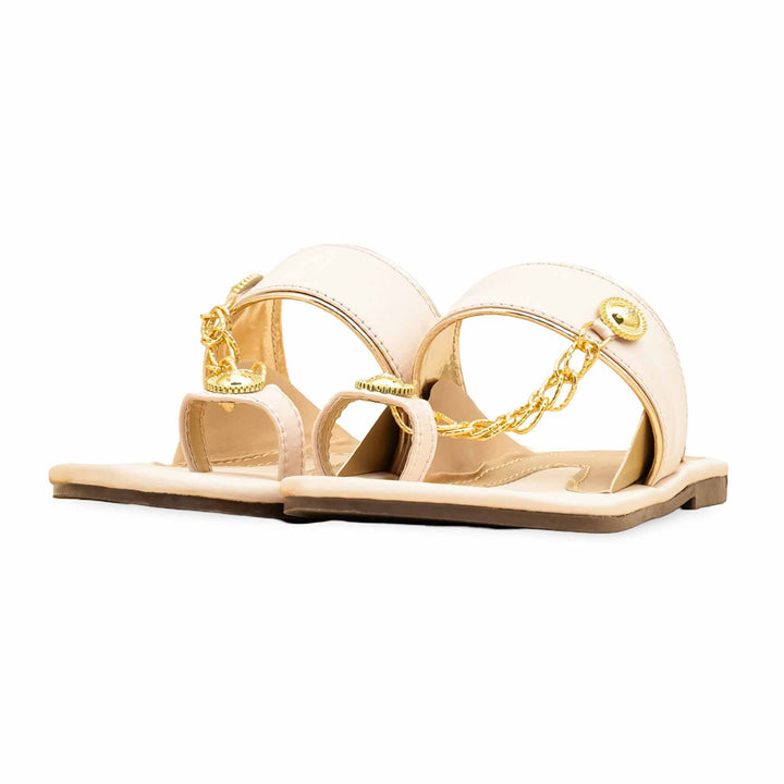 Fawn Casual Chappal For Ladies CL2140