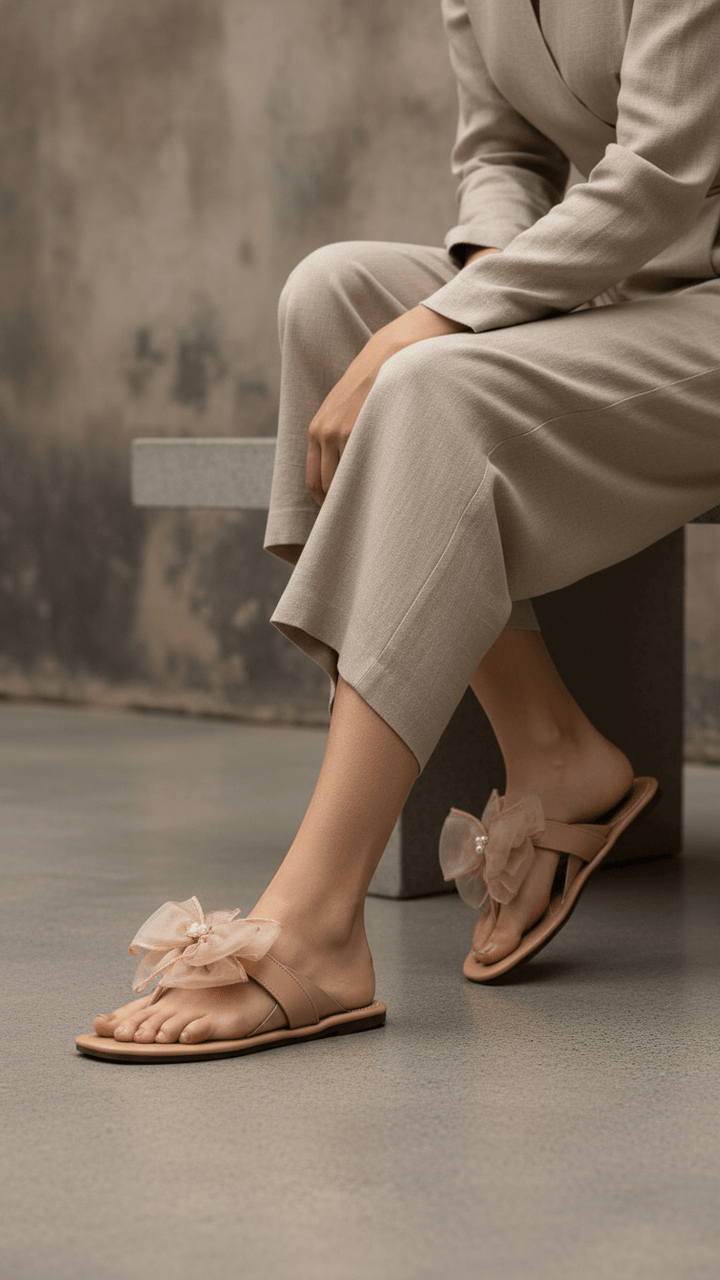 Fawn Casual Chappal For Women CL2141