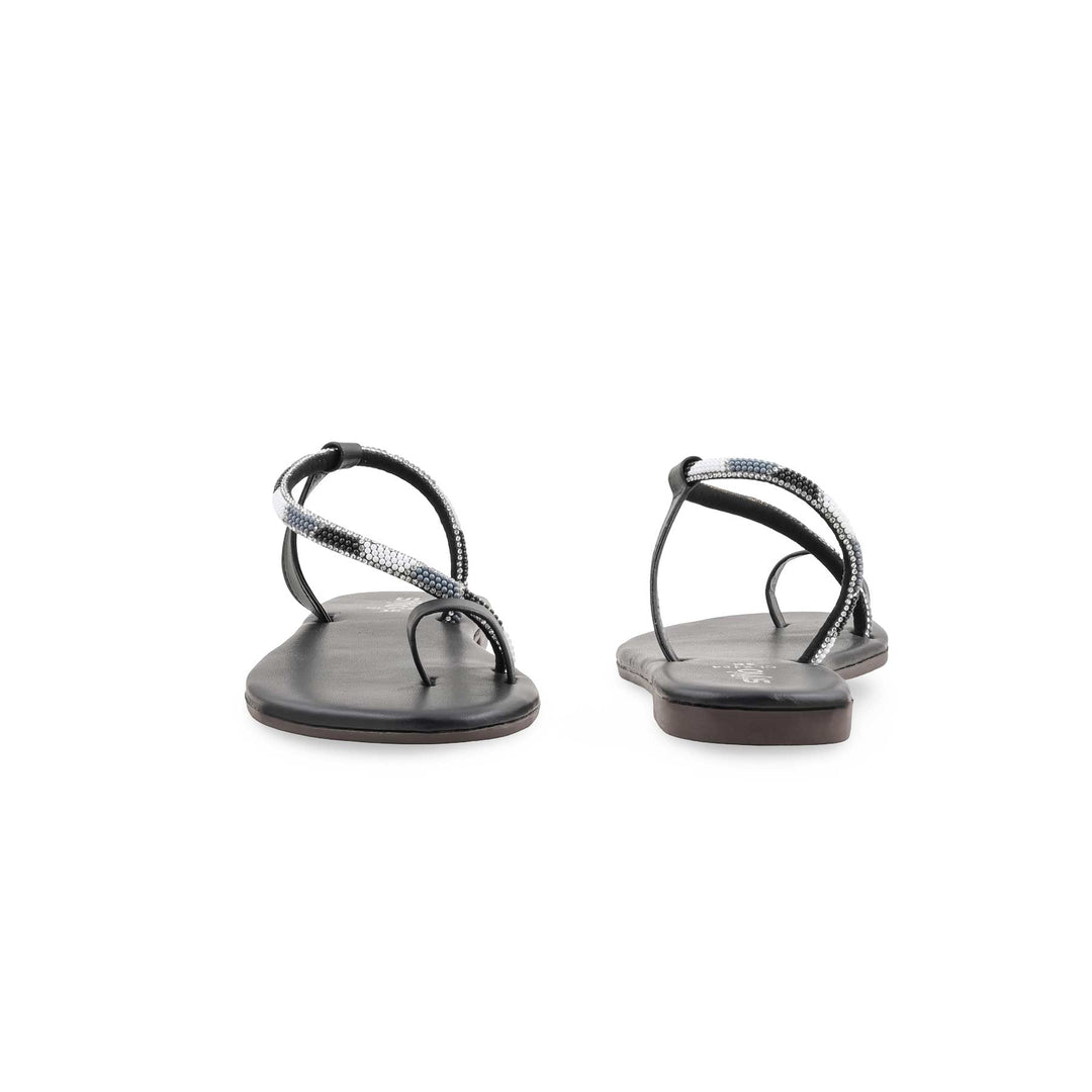 Black Casual Women Chappal CL2154