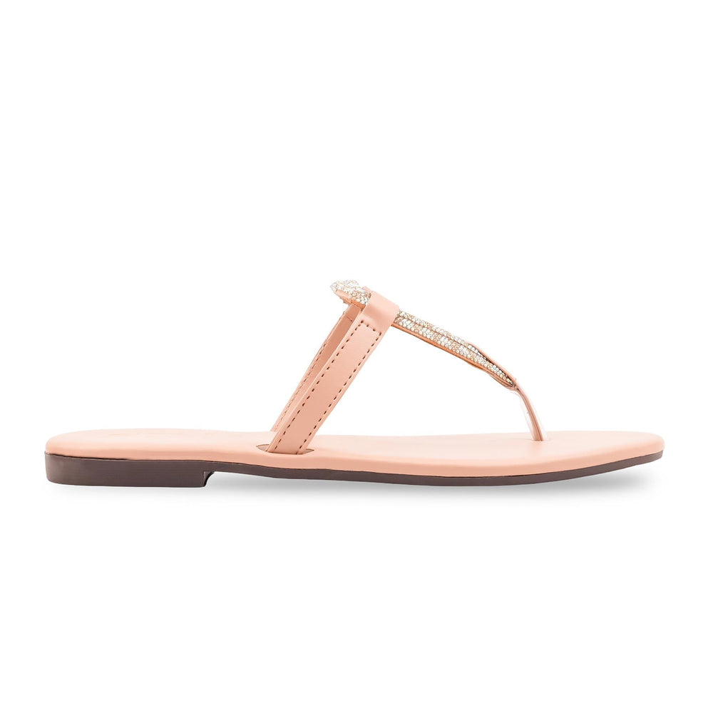 Pink Casual Chappal For Ladies CL2155