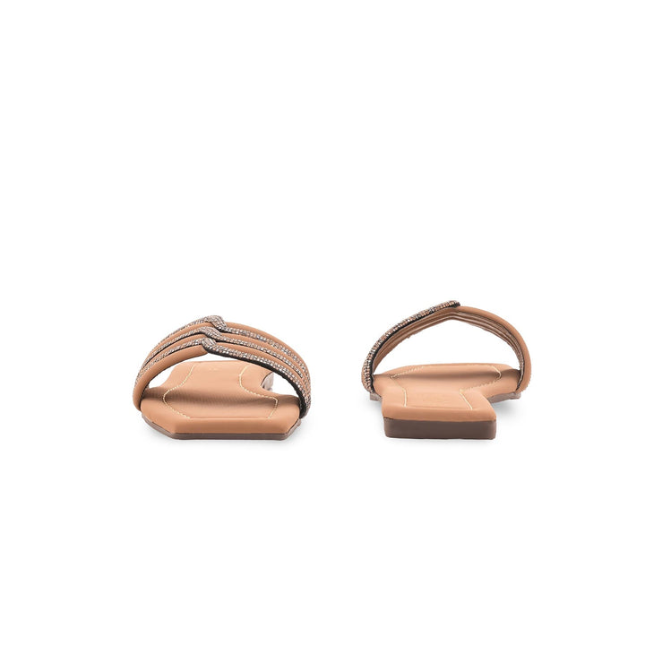 Beige Casual Slipper For Women CL2160