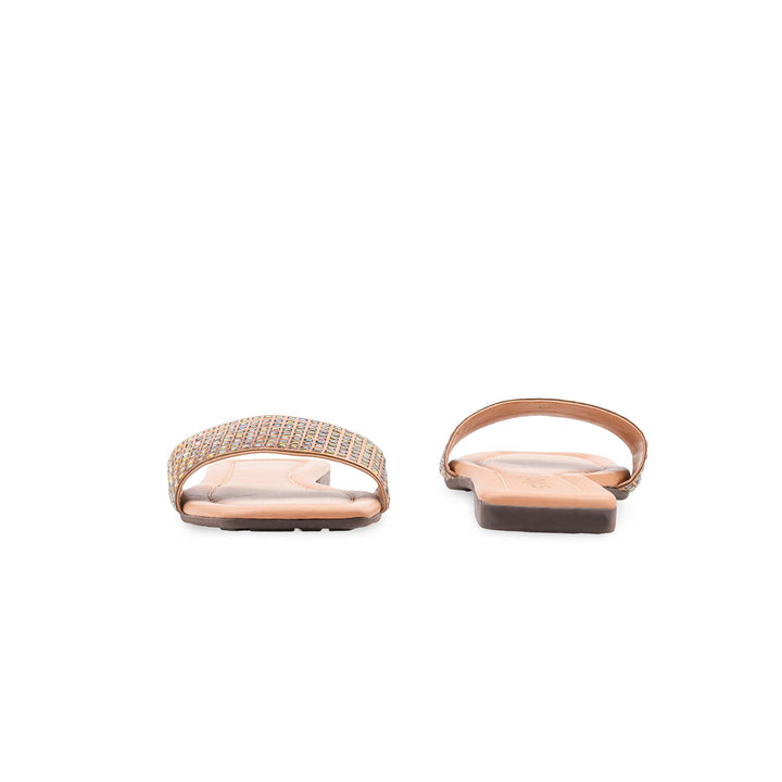 Beige Casual Slipper For Women CL2161
