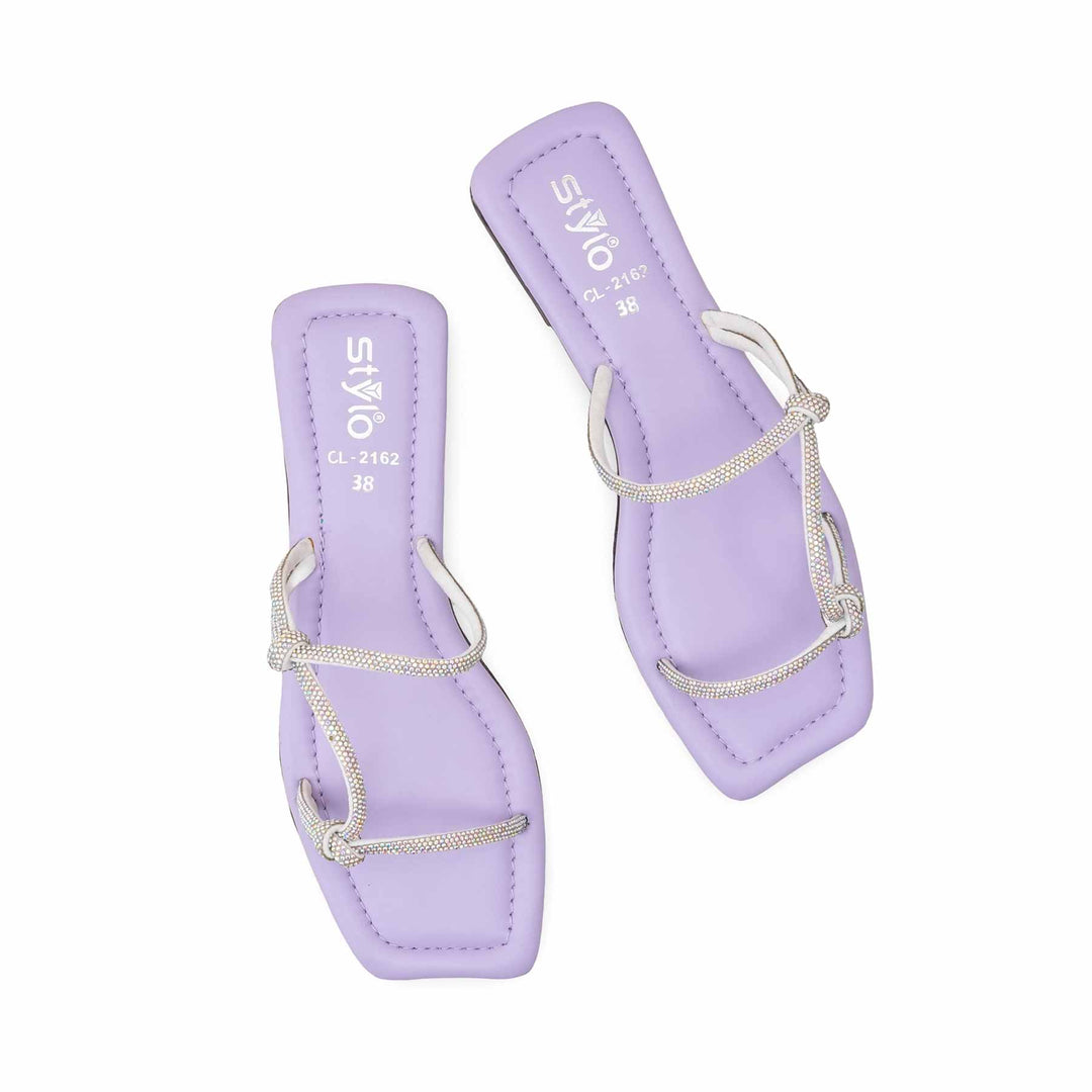 Lilac Casual Slipper CL2162