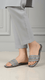 Grey Casual Slipper For Ladies CL2163