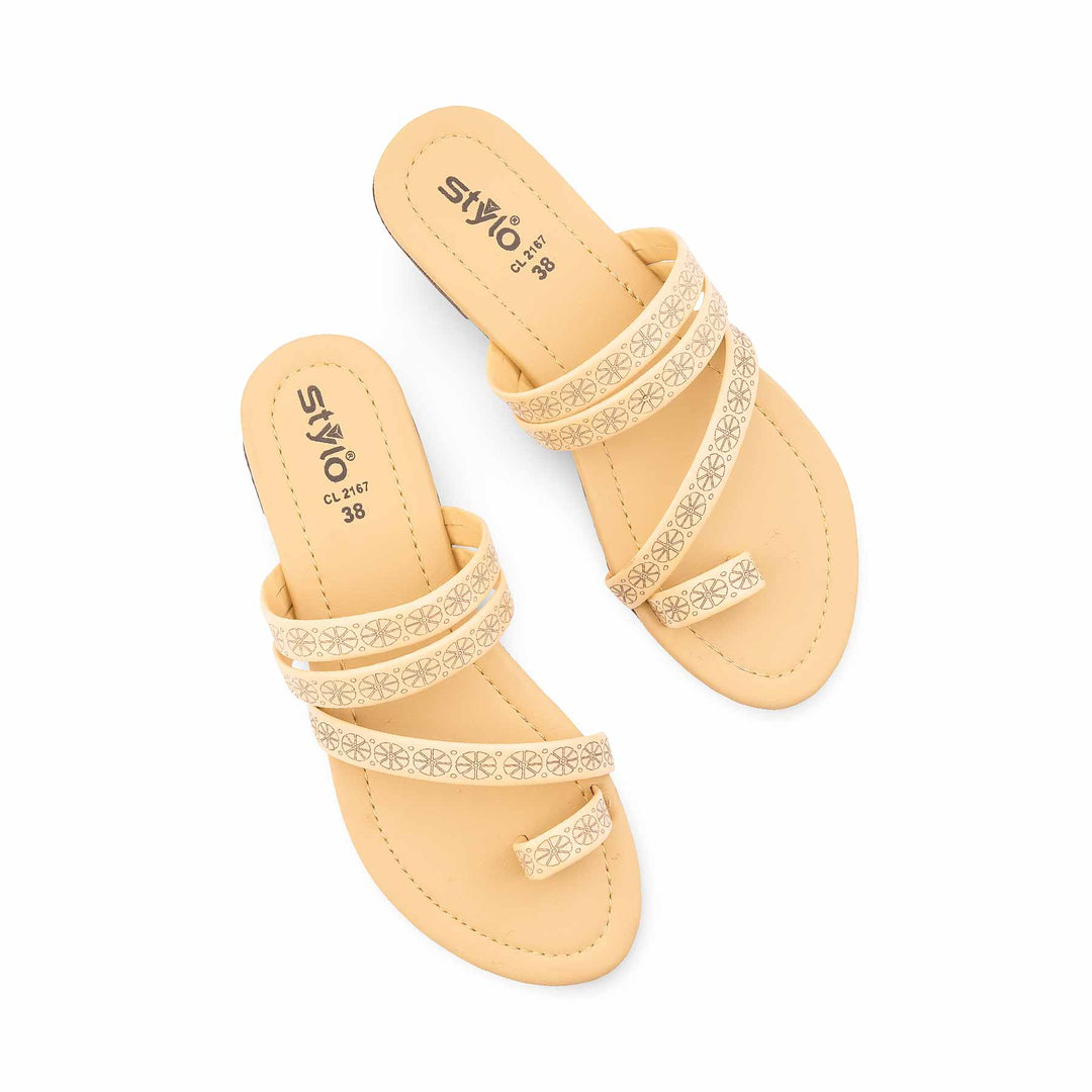 Fawn Casual Chappal For Women CL2167
