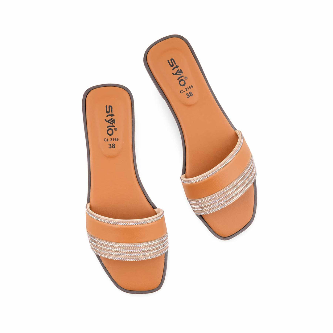 Mustard Casual Slipper For Women CL2169