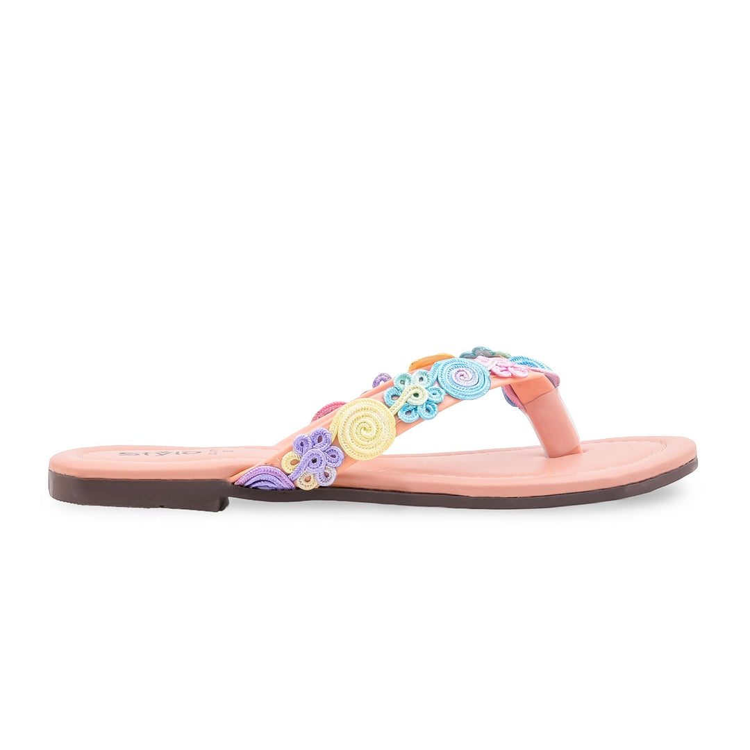Pink Casual Chappal For Women CL2175
