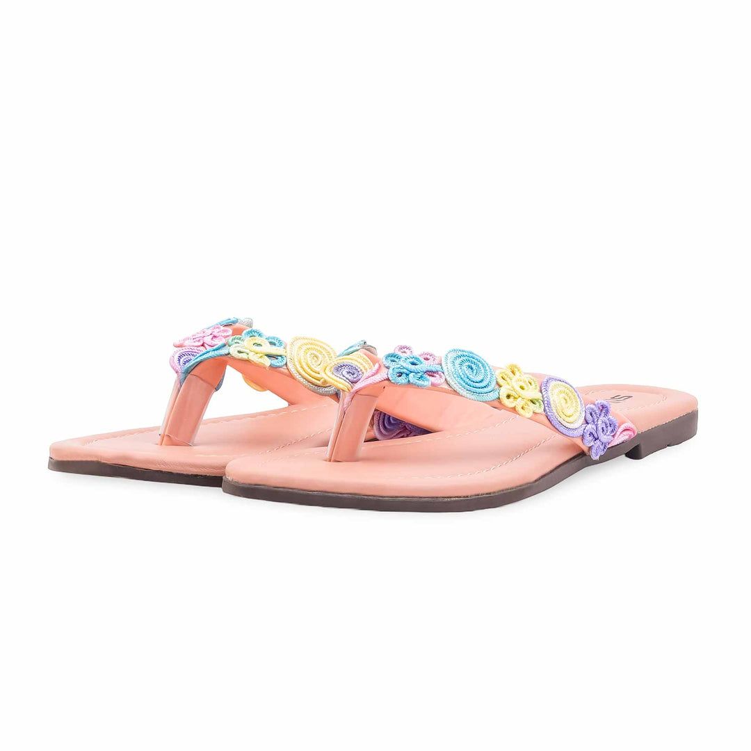 Pink Casual Chappal For Women CL2175