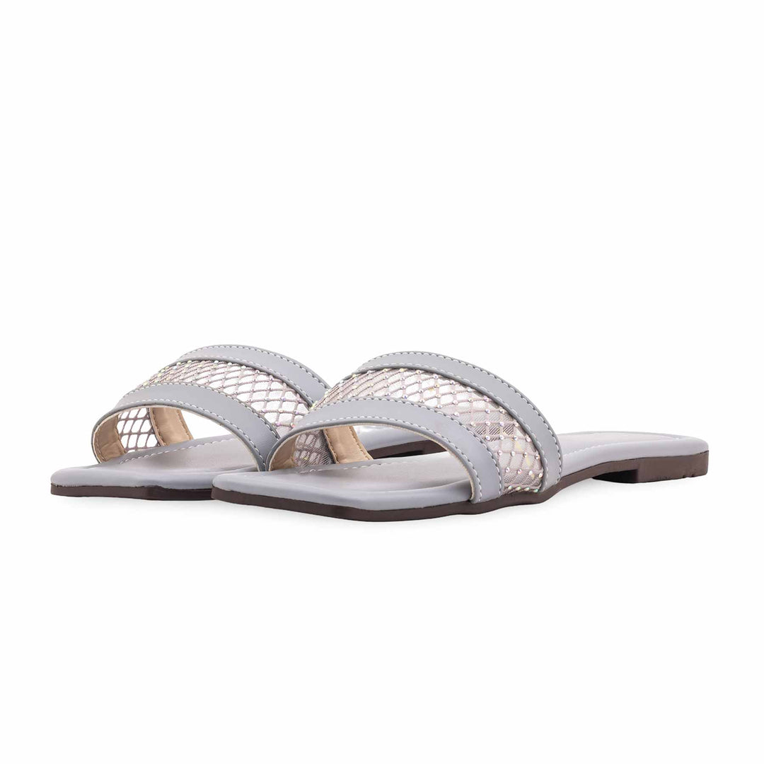 Sky Blue Casual Slipper For Ladies CL2180