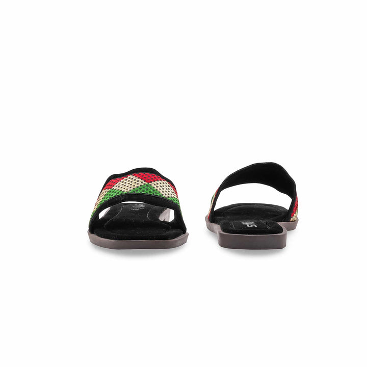 Black Casual Slipper For Women CL2187