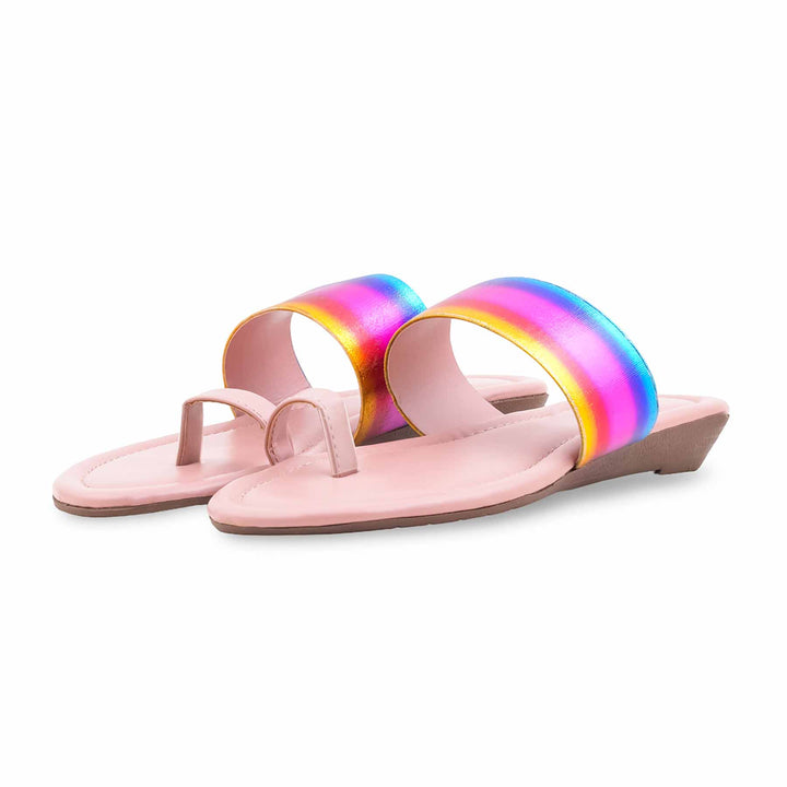 Pink Casual Chappal For Women CL2188