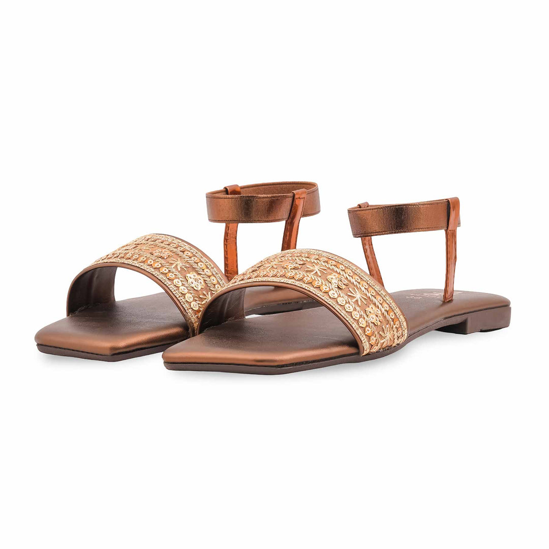 Copper Casual Sandal For Women CL2191
