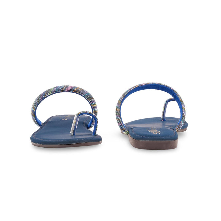 Navy Casual Chappal For Ladies CL2205