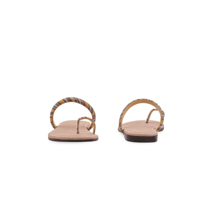 Beige Casual Chappal For Women CL2205
