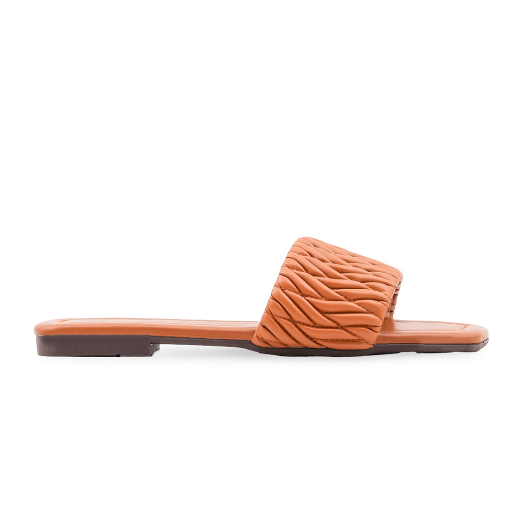 Tan Casual Slipper For Women CL2212