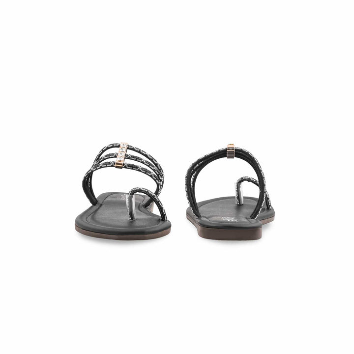 Black Casual Women Chappal CL2214