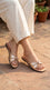 Golden Casual Slipper For Women CL2218