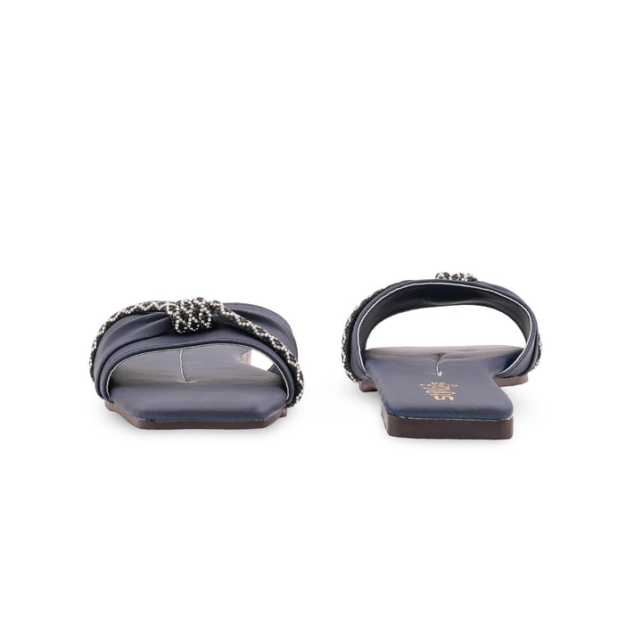 Navy Casual Chappal For Ladies CL2220