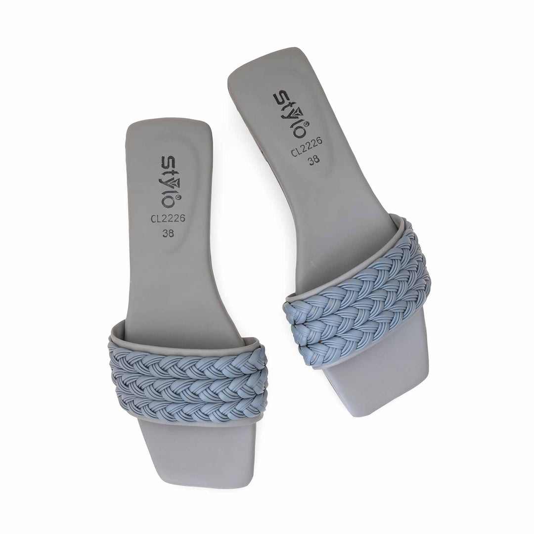 Grey Casual Chappal For Ladies CL2226