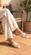 Cream Casual Slipper For Women CL2227