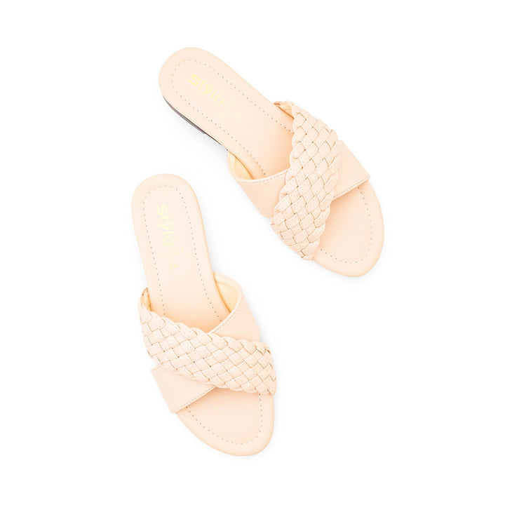 Cream Casual Slipper For Women CL2227