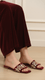 Maroon Casual Slipper For Ladies CL2228