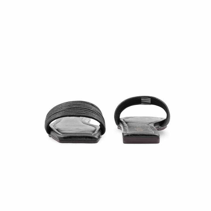 Black Casual Slipper For Women CL2229