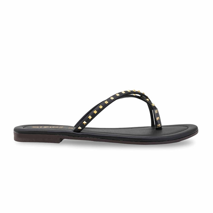 Black Casual Women Chappal CL2232
