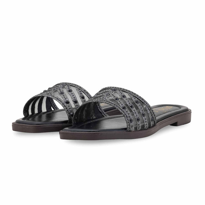 Black Casual Slipper CL2233