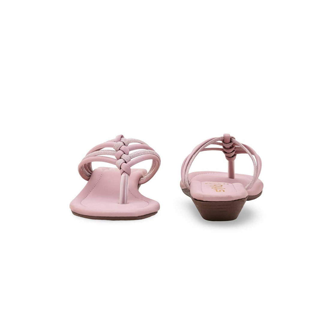 Pink Casual Chappal For Ladies CL2234