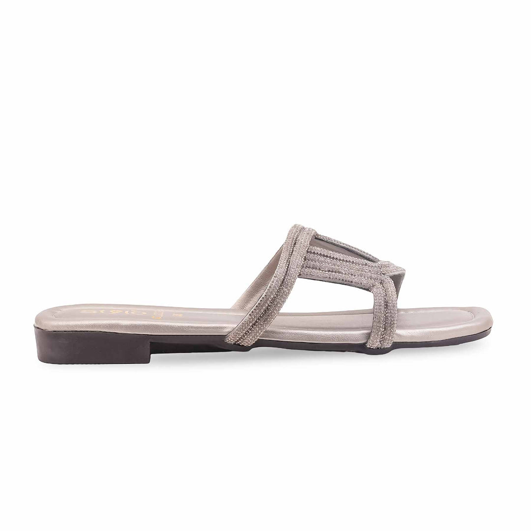 Grey Casual Slipper For Women CL2238