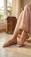 Peach Casual Slipper For Ladies CL2238