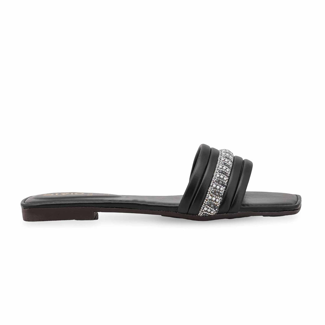 Black Casual Women Slipper CL2239