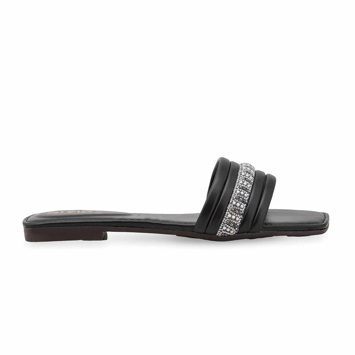Black Casual Women Slipper CL2239