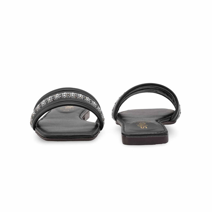 Black Casual Women Slipper CL2239