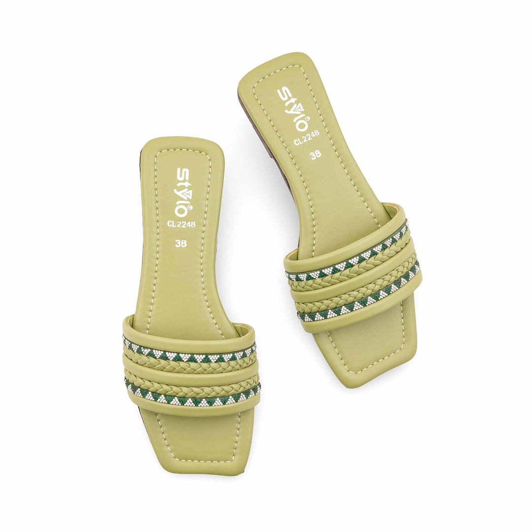 Seagreen Casual Women Slipper CL2248