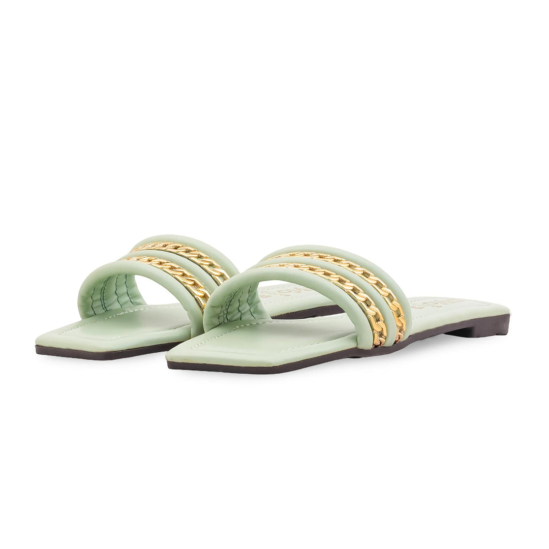 Seagreen Casual Slipper For Women CL2249