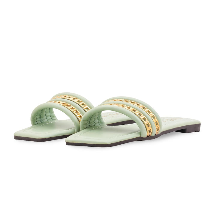Seagreen Casual Slipper For Women CL2249